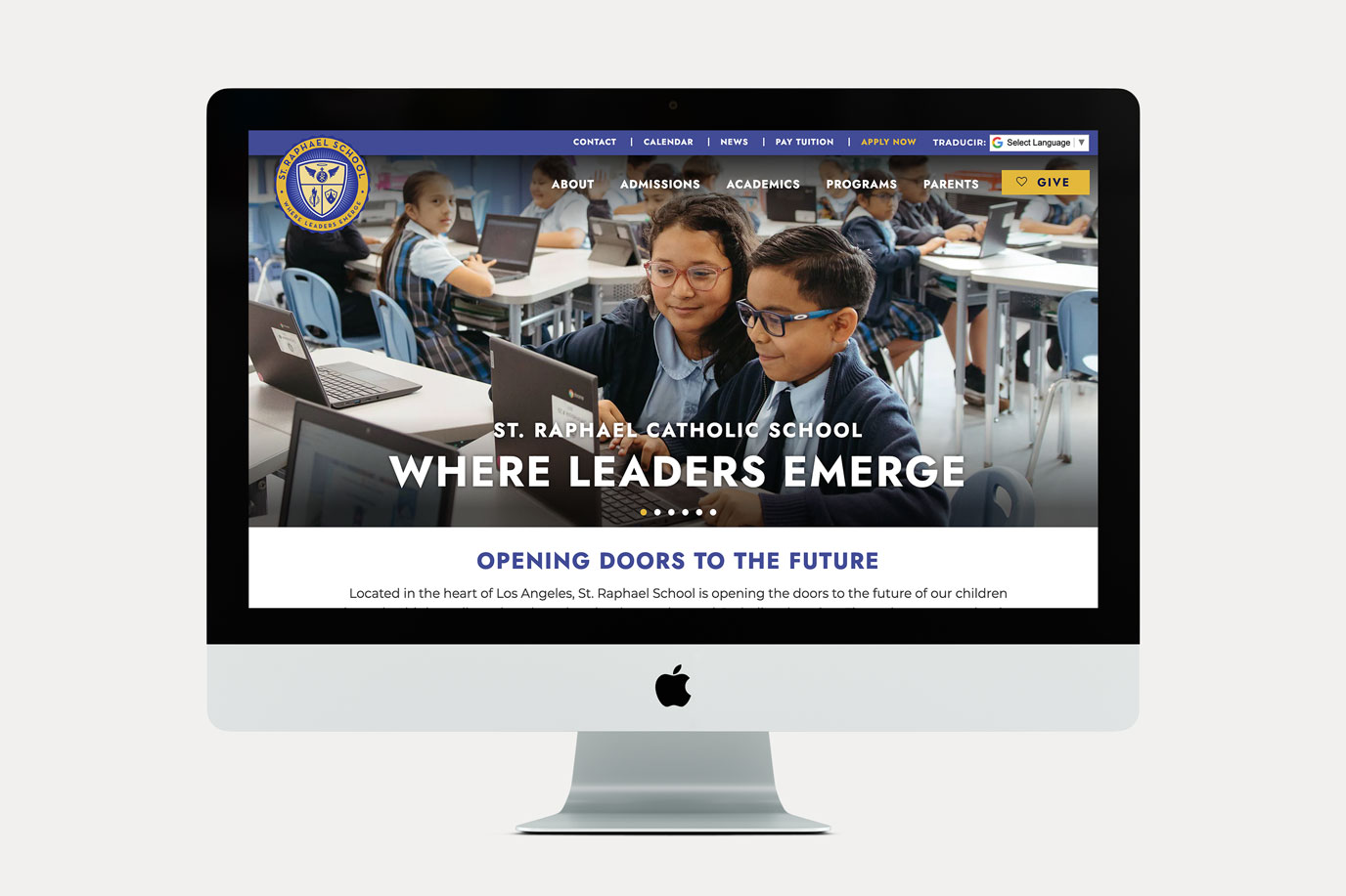 Catholic School Website